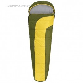 ADAC Mumienschlafsack Schlafsack Sommer Camping grün 215x50 cm Leichtschlafsack
