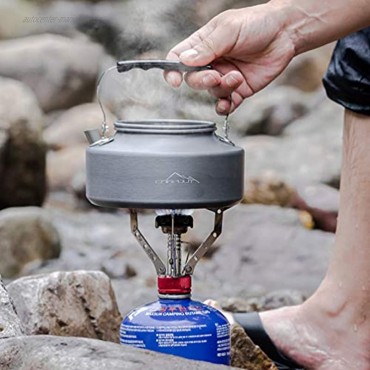 BESPORTBLE Outdoor Camping Kessel Rucksack Teekanne Kompakt Leicht 1. 1L für Camping Wandern Kochgeschirr Kaffee Tee Wasserkanne