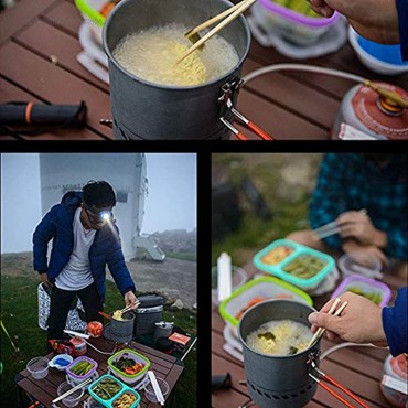 Camping Wasserkocher Kessel Teekanne Kaffeekanne Tragbar Aluminium für Outdoor Picknick Wandern 0,8L