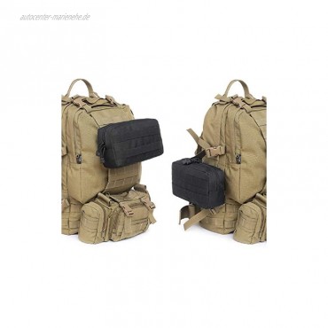 Azarxis Taktische Hüfttaschen Militär Kompakt Gürteltasche Multifunktional Molle EDC Tasche