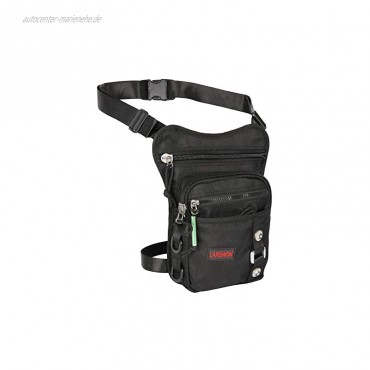 Larswon Tactical Hüfttasche Beintasche Motorrad Tasche für Reisen Radfahren Bergsteigen Sports Outdoor Tasche