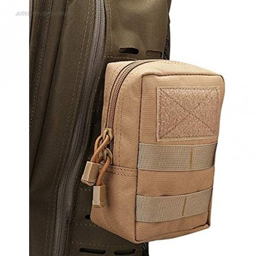 Magarrow Tactical Molle Pouch Multifunktions-Hüfttasche zum Aufhängen Brown- 2pcs