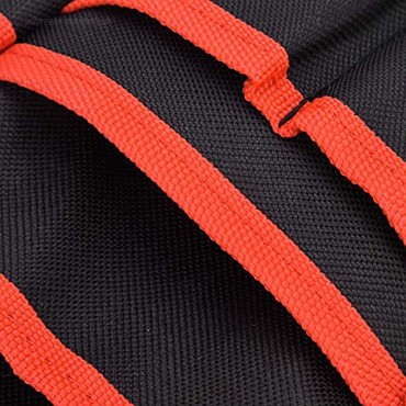 MAGT Werkzeugtasche Gürtel Hüfttasche Oxford Stoff Tragbare Multifunktions-Werkzeugtasche Outdoor Mountain Climbing Camping Taillentasche mit GürtelROT