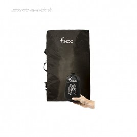 CNOC 2in1 Backpack Schutzhülle & Transportsack für Trekkingrucksäcke 70L Plus passend für alle Hersteller Rucksack Schützhülle mit Zwei Tragesystemen + Rain Cover für Rücksäcke schwarz 404 gr