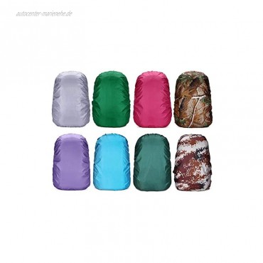 Dosige Einfarbig Wasserfeste Rucksack Schutzhülle Schulranzen Regenhülle Rucksack Cover für Wandern Camping Radfahren Reisen und Ranzen