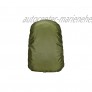 Dosige Wasserdichter Regenschutz Rucksack Cover Einfarbig Regenüberzug Regenhülle für Packsack Verschiedene Größen