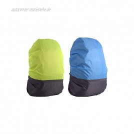 Jsleid Regenschutz Rucksäcke Rucksack-Regenschutz Regenhülle Regenhülle Rucksack Regenschutz Schulranzen Geeignet für Schultaschen Rucksäcke Handtaschen blau fluoreszierend grün