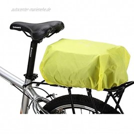 Universal Regenabdeckung Regenschutz Regenhülle für Fahrradtasche Gepäcktasche grün