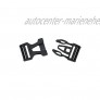 Vaude Unisex– Erwachsene Steckschnalle 25 mm Dual Adjust schwarz