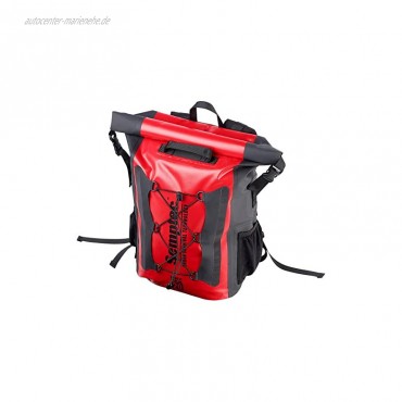 Semptec Urban Survival Technology Fahrradtasche: Wasserdichter Trekking-Rucksack aus LKW-Plane 20 Liter IPX6 Wasserfester Rucksack