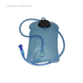 10T WB 1,5 L Trinkblase Trinkbeutel Wasserbeutel Wassertank Hydration Bag für Rucksack Trinksystem mit auslaufsicherem Easy-Stop Mundstück