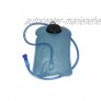 10T WB 1,5 L Trinkblase Trinkbeutel Wasserbeutel Wassertank Hydration Bag für Rucksack Trinksystem mit auslaufsicherem Easy-Stop Mundstück