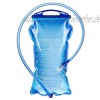 Azarxis Trinkblase 1.5L 2 L 3 L Wasserbehälter Trinksystem Wasserbeutel für Wandern Camping Trinkrucksack