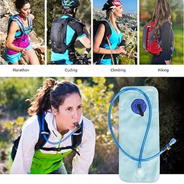BSTQC Outdoor Rucksack mit 1,5L Wasserblase Reiten Wasserbeutel Wasseraufbewahrungstasche zum Radfahren Wandern Camping Radfahren