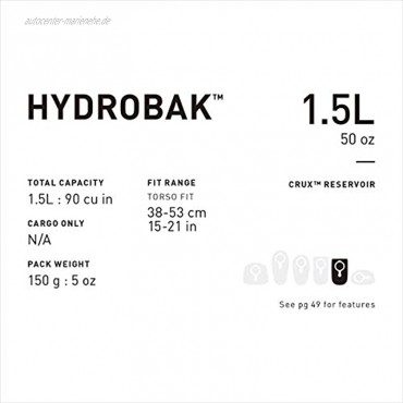 CAMELBAK Unisex– Erwachsene Hydrobak Trinkrucksack