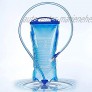 Wander-Trinkblase 3L Trinkrucksack Reservoir Anti-Leckage BPA-frei Outdoor Sports Portable 2L Wasserspeicher Blase für Reiten Camping Laufen Klettern Blau
