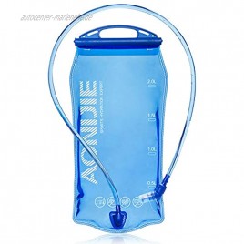 Wander-Trinkblase Trinkrucksack Reservoir Anti-Leckage BPA-frei Outdoor Sports Tragbare Wasserspeicherblase für Reiten Camping Laufen Klettern Blau