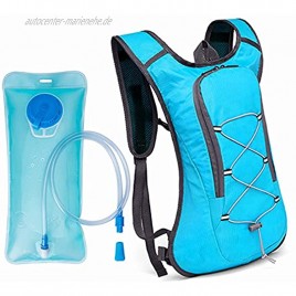 XINGYU Wassersack Rucksack 2L Trinkblase Komfortables Leichtgewicht Für Männer Frauen Outdoor Wandern Radfahren Klettern Camping Laufen Skifahren