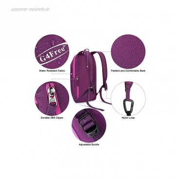 G4Free Mini Daypack Tagesrucksack Kleiner Rucksack Mehrzweck 10L Unsiex Wanderrucksack Buchrucksack Für Erwachsene Kinder