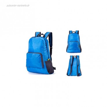 Wanderrucksack faltbar leicht 35 l Outdoor Tagesrucksack wasserabweisend für Fitnessstudio Reisen Camping
