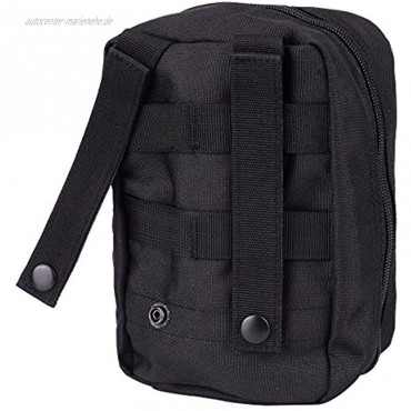 Molle-Taschen–Taktisch medizinische Erste-Hilfe- Rettungssanitäter-Tasche von Molle nur Tasche 1Stück Molle-Tasche Farben schwarz und hellbraun.