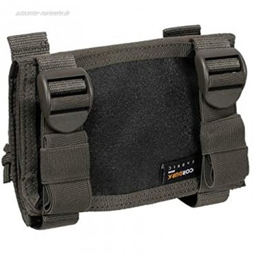 Tasmanian Tiger TT Wrist Office Aufklappbare Falttasche für Armgelenk Unterarm Falt-Tasche mit Klarsichtfächern für Karten
