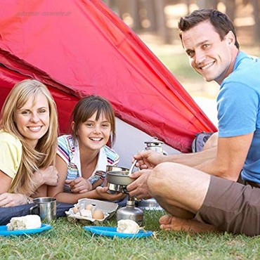 AIYIFU 12 stücke Camping Kochgeschirr Set mit Karabiner Outdoor-Wandern Picknick-Non-Stick-Kochen des Rucksacks mit Klappmesser und Gabel-Set