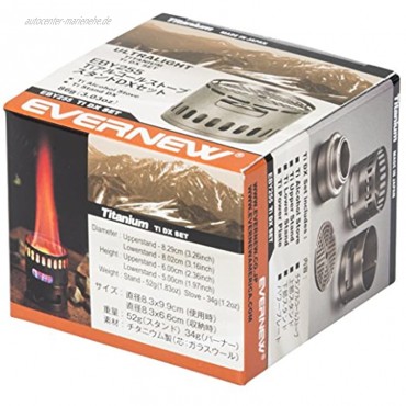 Evernew Titanium DX Stove Set One Color One Size [Sports] japan import