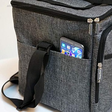 CampFeuer Kühltasche 30 Liter leicht und wasserdicht Isoliertasche für BBQ Camping Strand Einkauf Arbeit